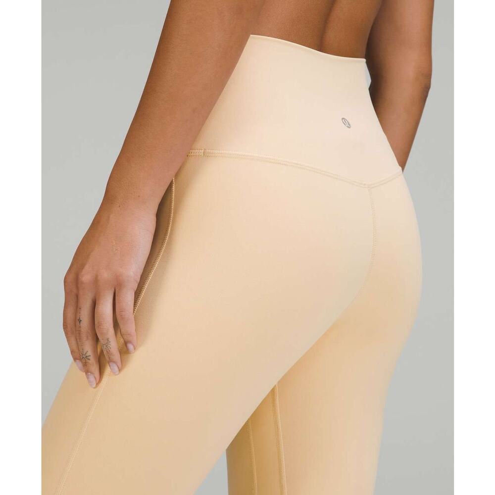 LULULEMON Align High-Rise Pant 25" Size 4 Prosecco - Picture 2 of 6